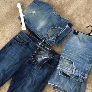 3 pairs jeans